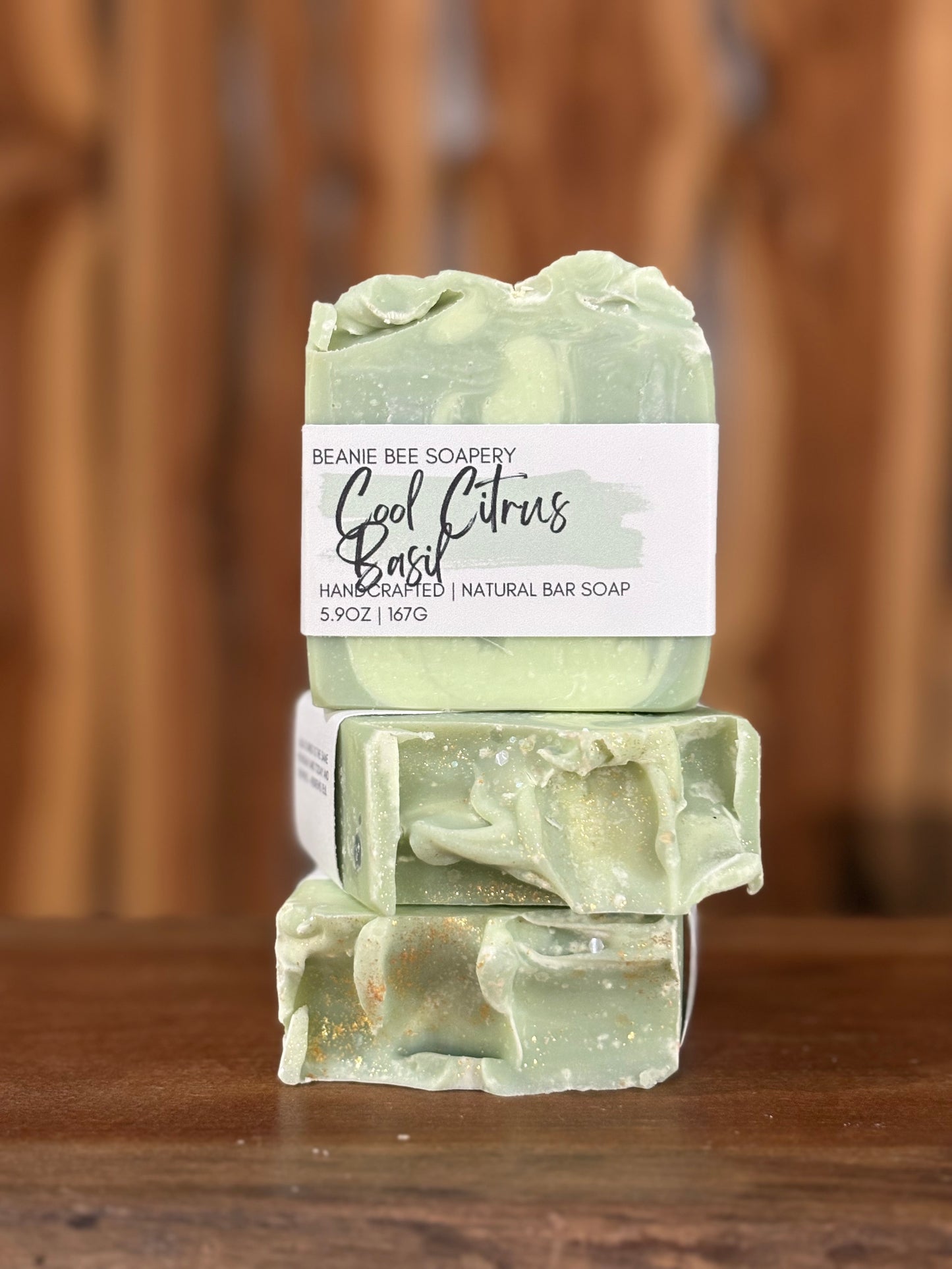Cool Citrus Basil Bar Soap