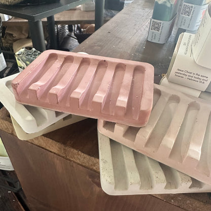 Concrete Soap Dish