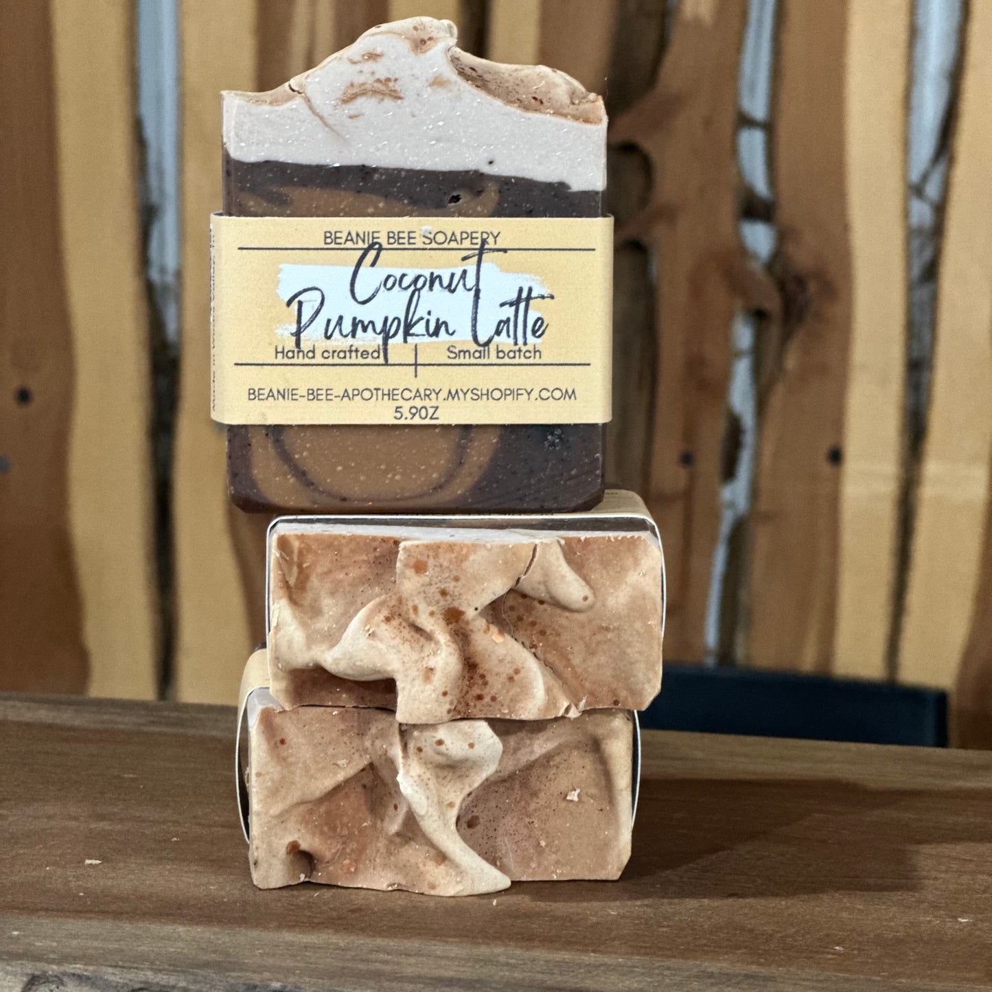 Coconut Pumpkin Latte Bar Soap