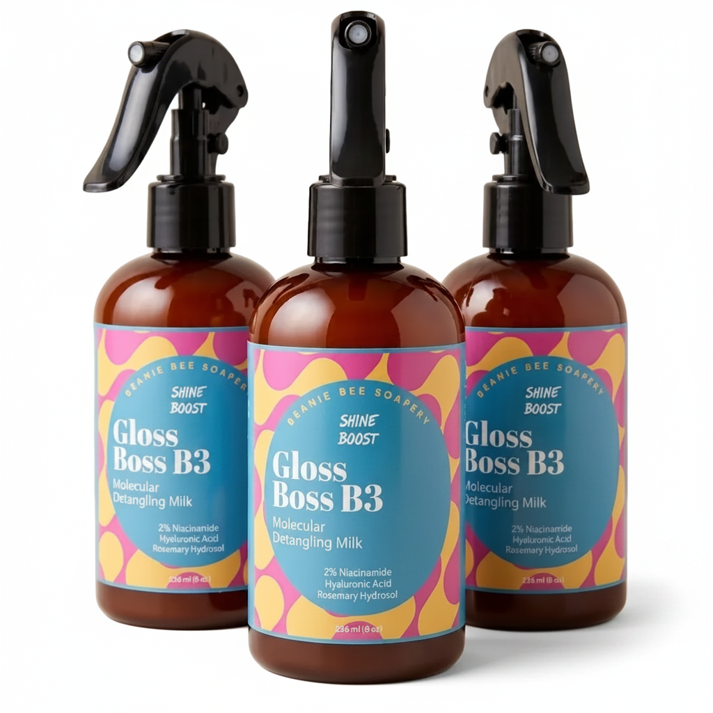 Gloss Boss | B3 + Rosemary Molecular Detangling Milk