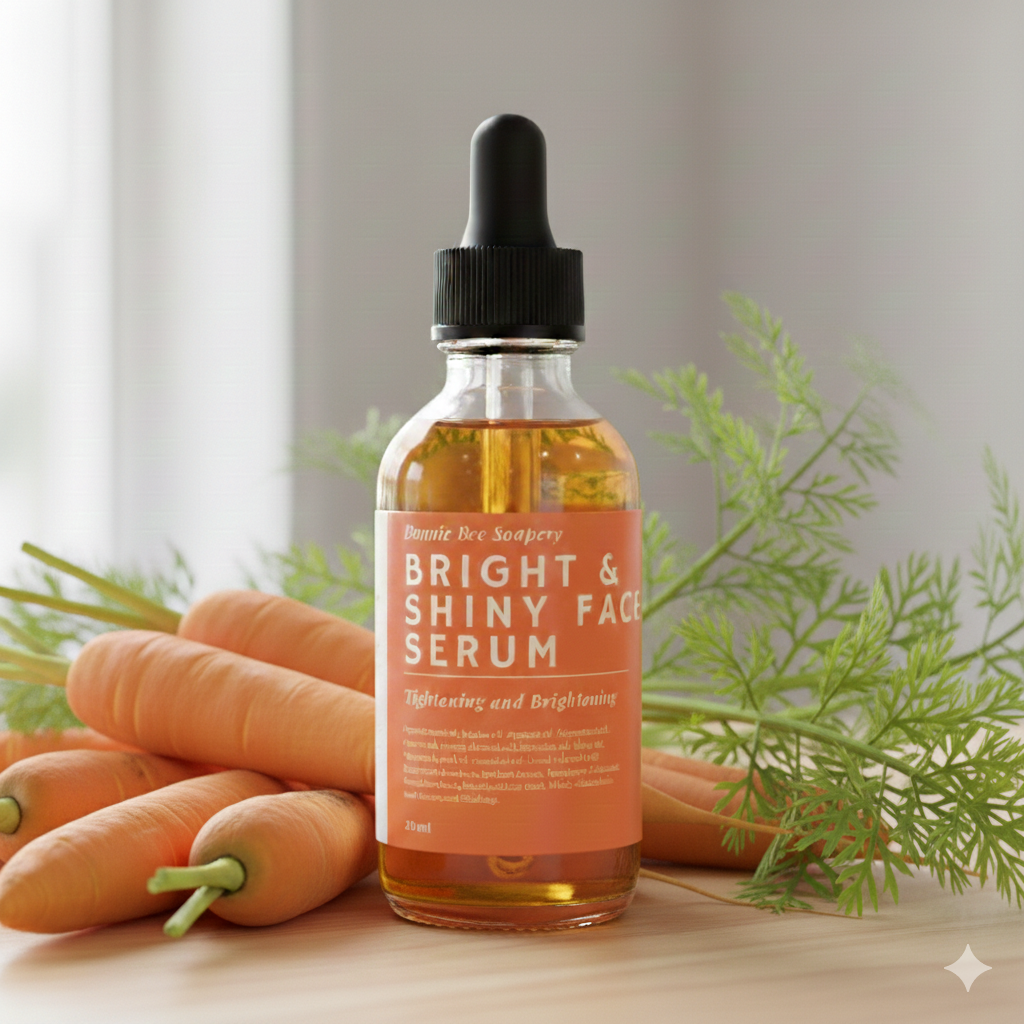 Bright and Shiny Carrot Seed Oil Face Serum