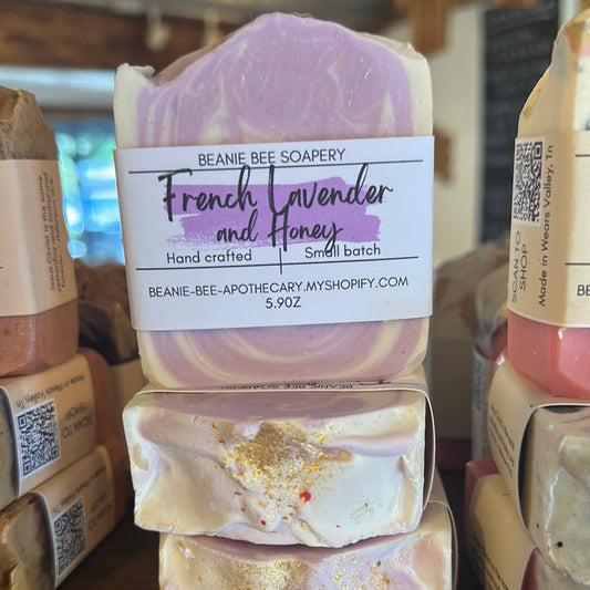 French Lavender and Honey Bar Soap