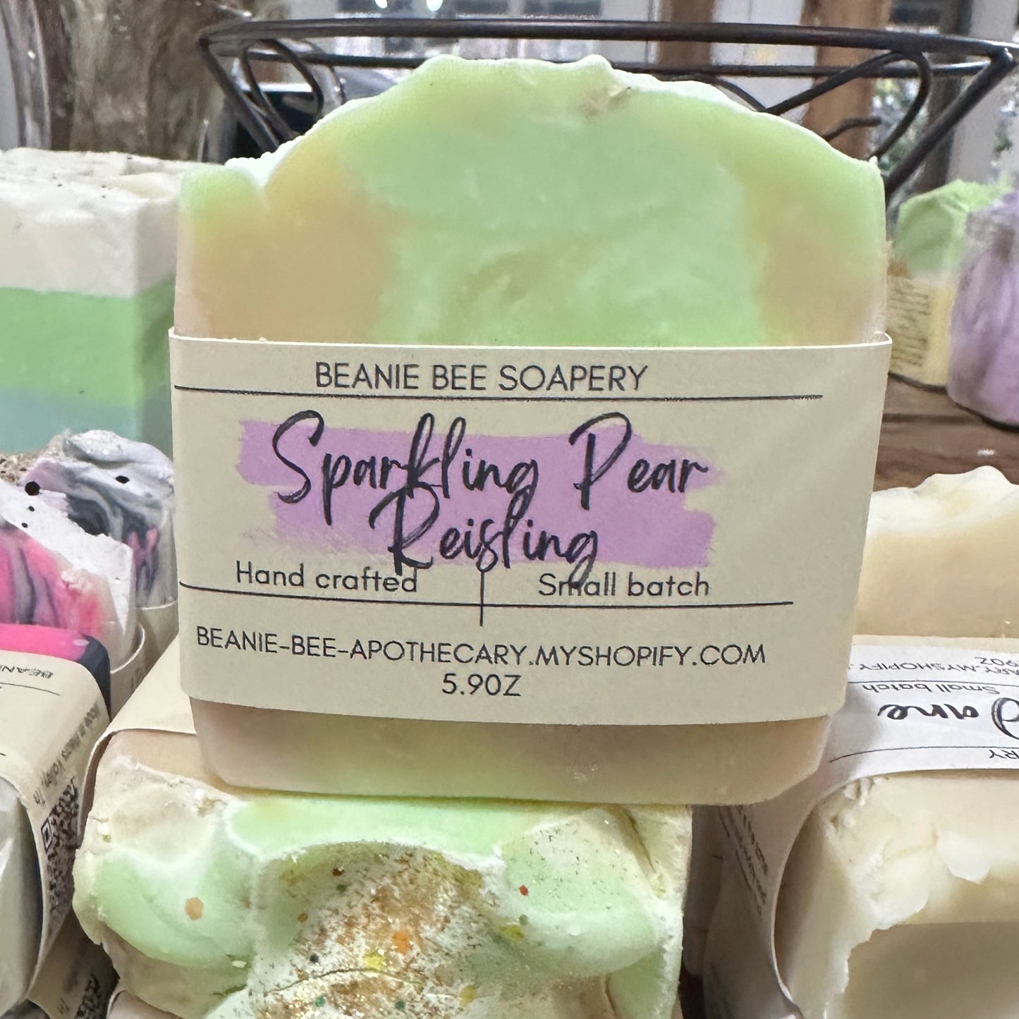 Sparkling Pear Riesling Bar Soap