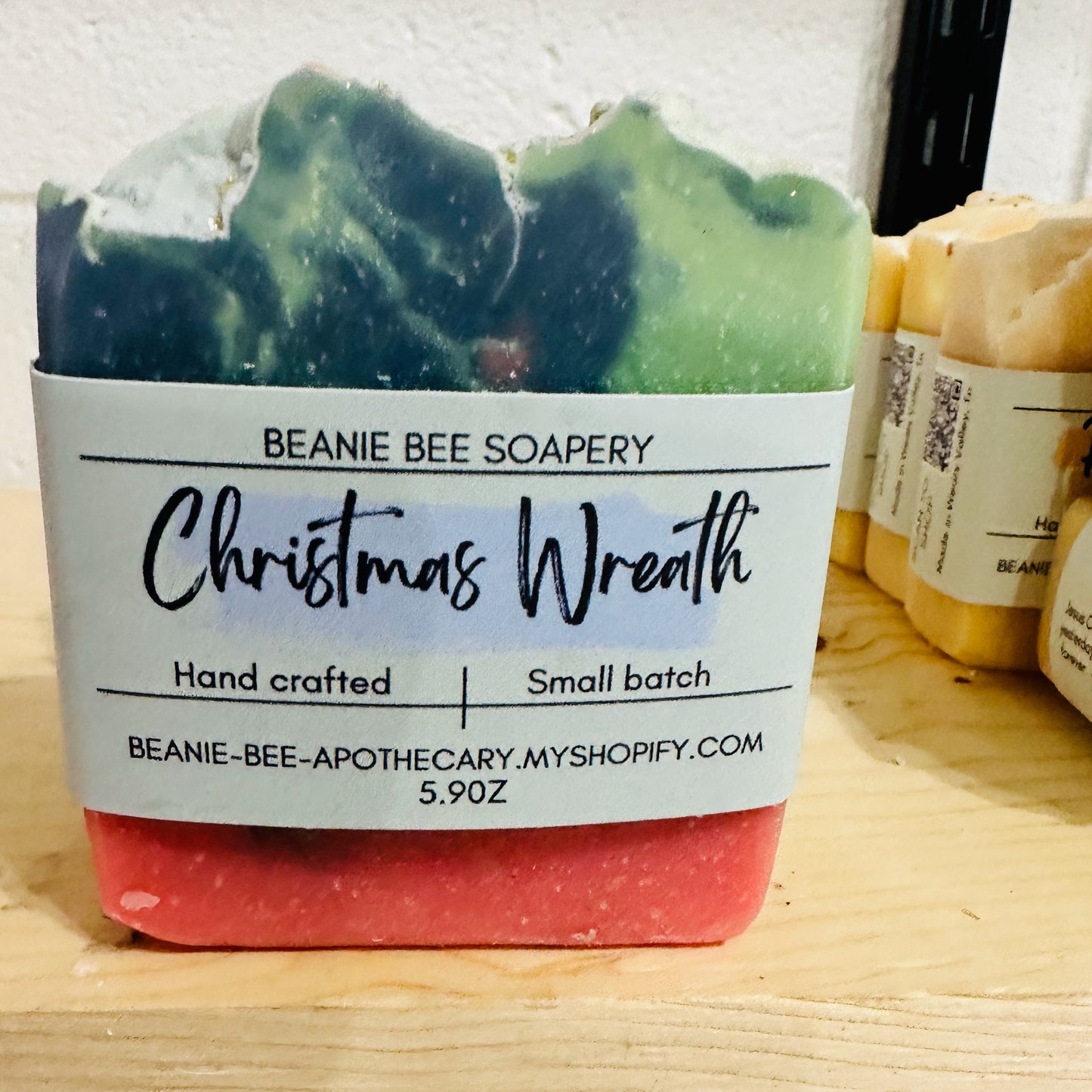 Christmas Wreath Bar Soap