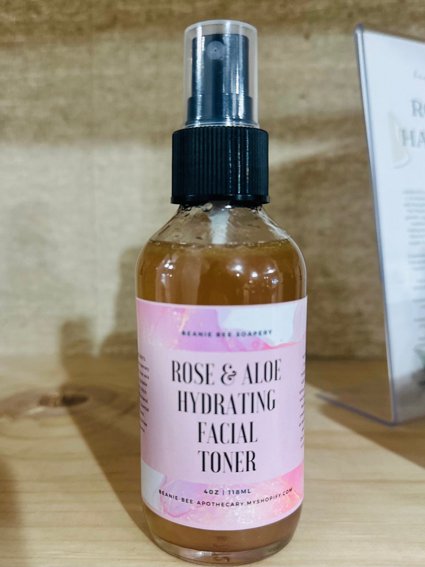 Hydrating Rose and Aloe Facial Toner