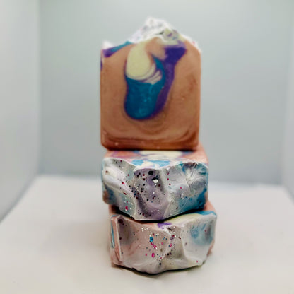 Pink Lavender Clouds Bar Soap