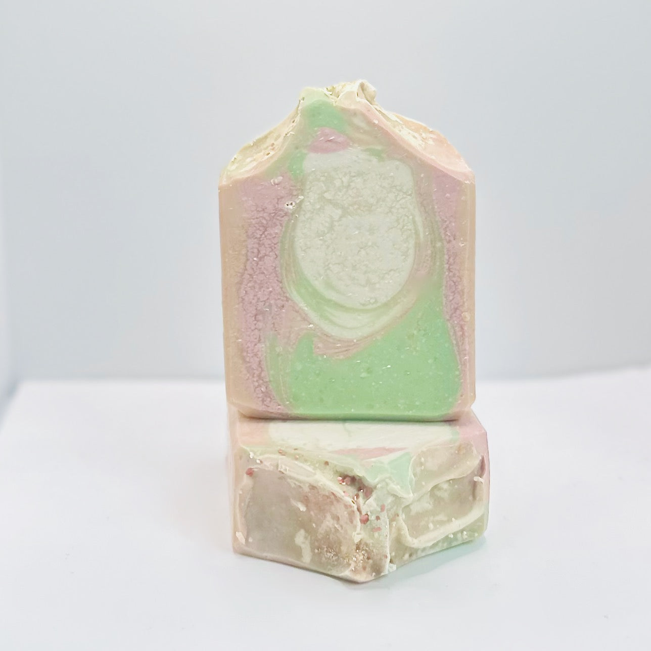 Peaches and Mint Bar Soap